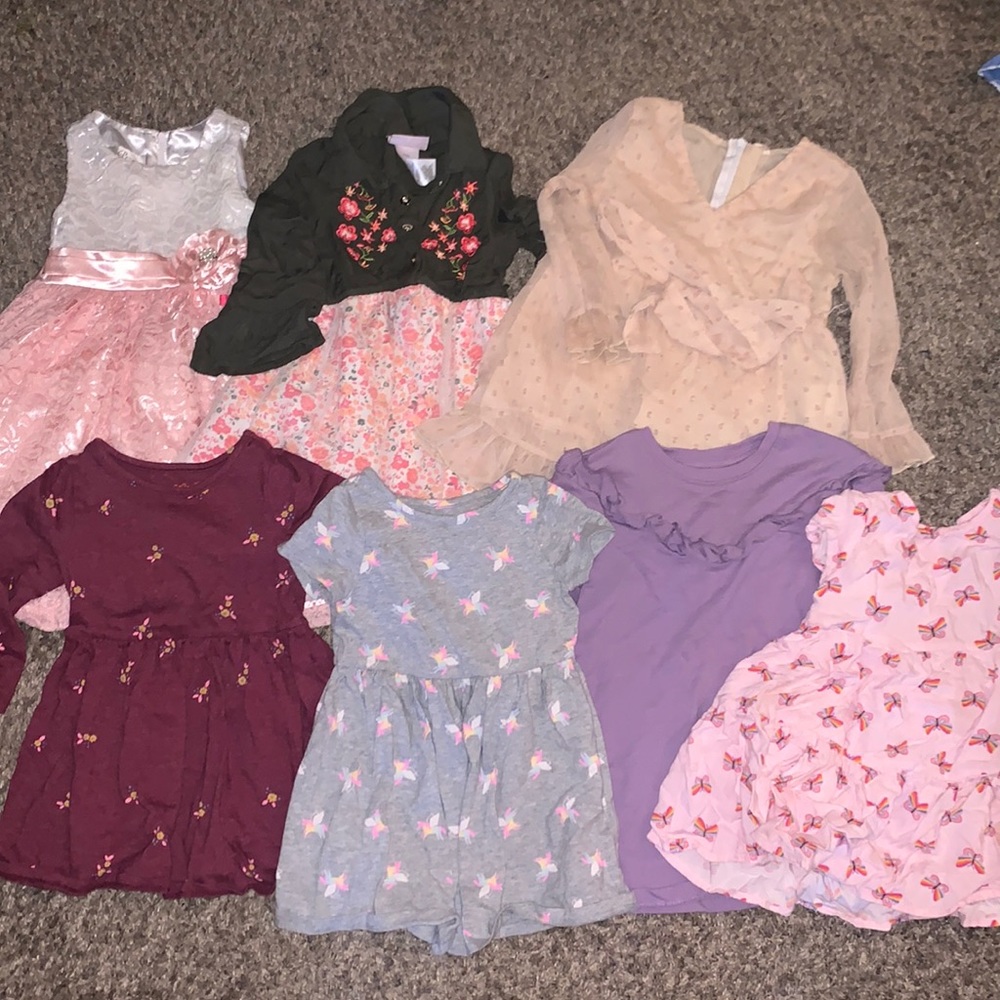 Girls 2t dress lot